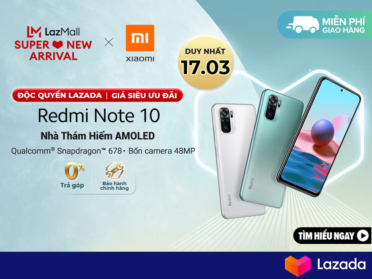 Xiaomi Redmi Note 10 các phiên bản Các phiên bản Xiaomi Redmi Note 10