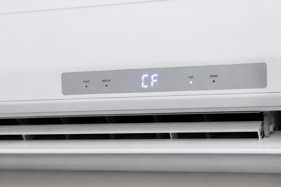 Mã CF trên điều hòa: Ý nghĩa và cách xử lý tại nhà hiệu quả