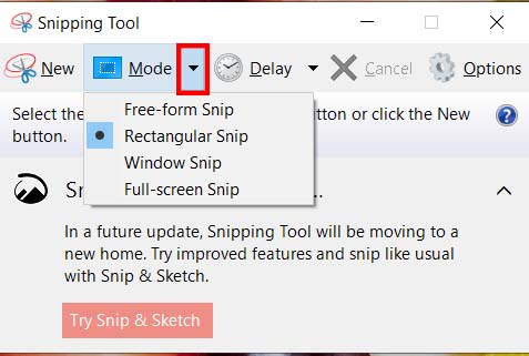 Hướng Dẫn 5 Phương Pháp Chụp Màn Hình Trên Laptop Hiệu Quả 3 Chụp màn hình laptop bằng Snipping Tool