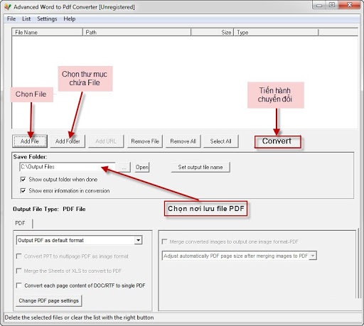 Hướng Dẫn Chuyển Đổi Tài Liệu Word Sang PDF Chuyển word sang pdf bằng PDF Converter