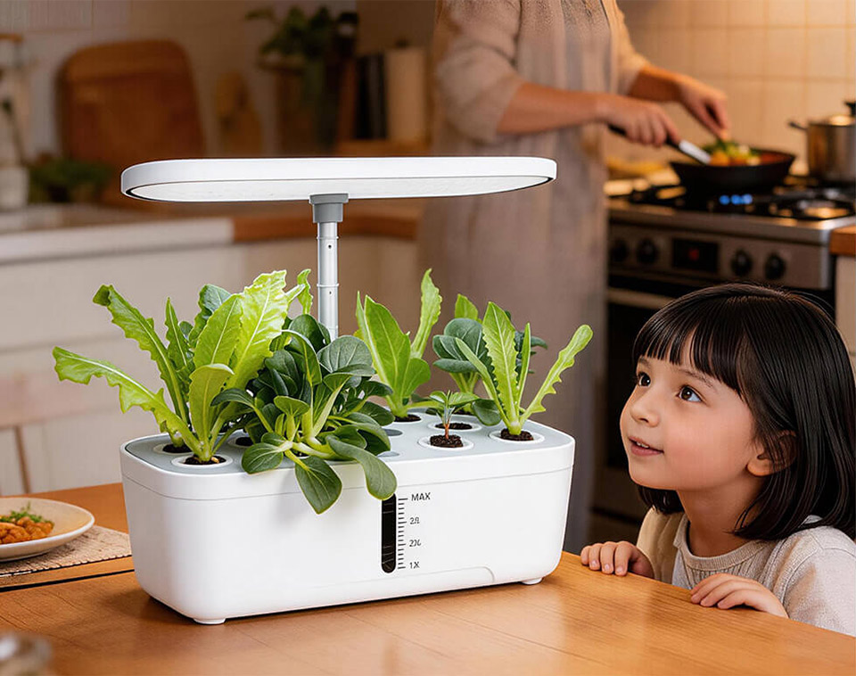 Khám Phá Máy Trồng Thủy Canh Thông Minh Qua Ứng Dụng Mijia