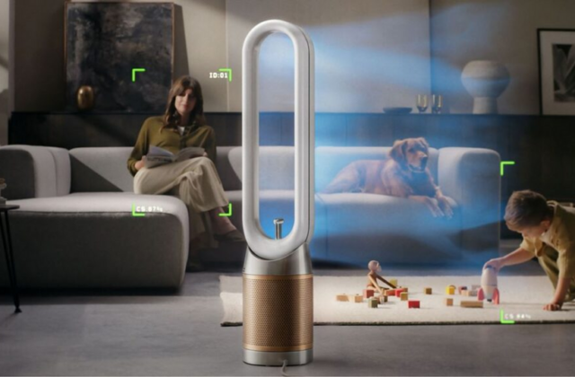 Khám Phá Quạt Không Cánh Dyson Tích Hợp Camera Giám Sát Người Dùng