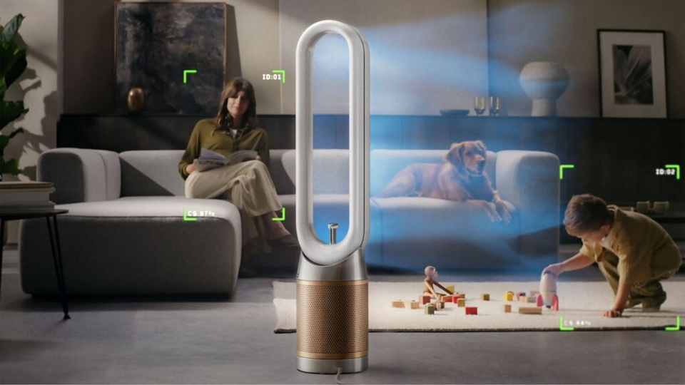 Khám Phá Quạt Không Cánh Dyson Tích Hợp Camera Giám Sát Người Dùng