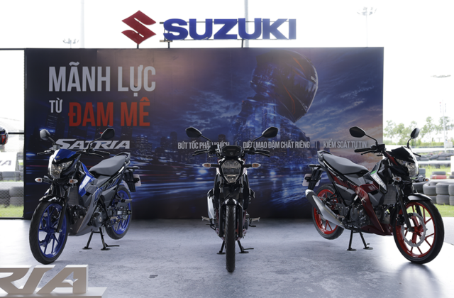 Suzuki Ra Mắt New Satria: Xe Côn Tay Đột Phá Tại Việt Nam