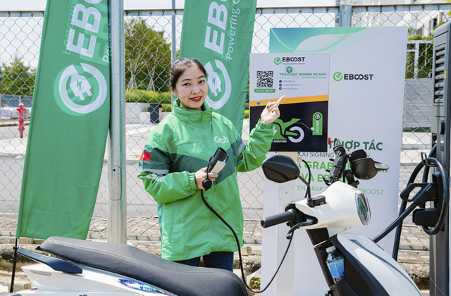Grab Đầu Tư Mở Rộng Hệ Thống Cổng Sạc Xe Điện Tại Việt Nam