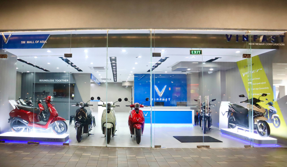 VinFast Ra Mắt 21 Điểm Bán Xe Máy Điện Tại Philippines