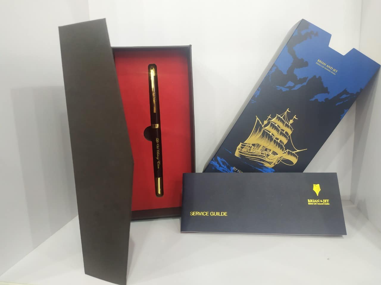 Thiết kế bút ký doanh nhân Brian & Jet BJ003