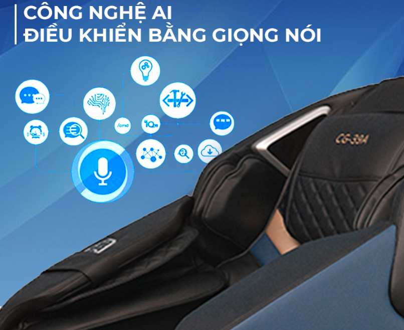 Hướng Dẫn Chọn Mua Ghế Massage Chất Lượng Để Đảm Bảo Sức Khỏe 1 Công nghệ hiện đại trên ghế massage